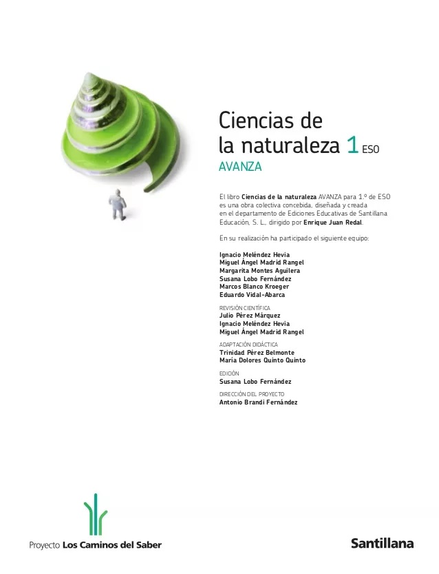 1 ESO Ciencias Naturales Santillana Soluciones Y Ejercicios PDF School