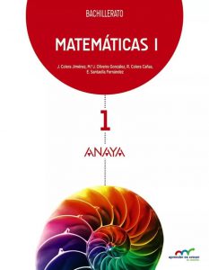 1 Bachillerato Matemáticas Anaya